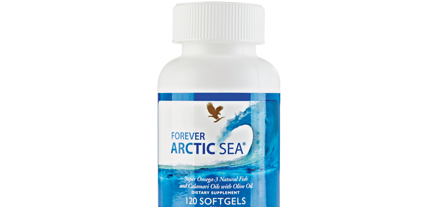 Hochgereinigte essentielle Omega-3 Fettsäuren des FOREVER Arctic Sea®